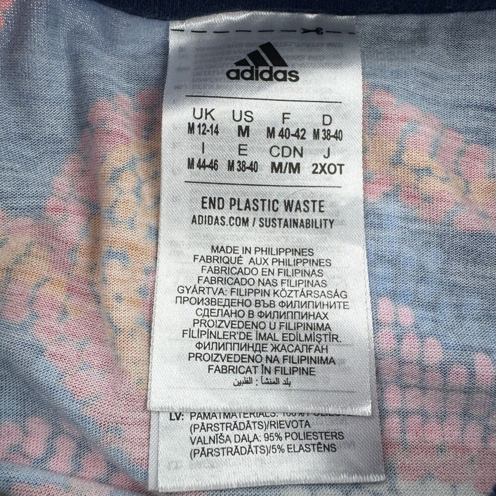 adidas x FARM Rio Women’s Floral Top Shorts Set Medium AEROREADY - Picture 15 of 16